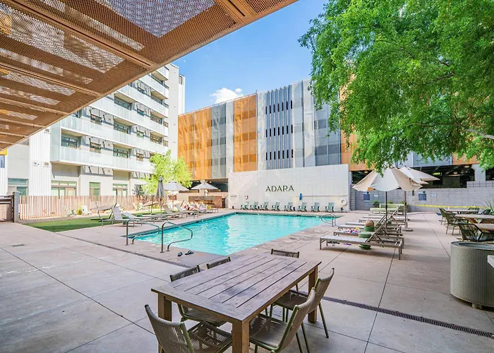 2br Roosevelt Row Gym Pool Parking Sleeps 8 Apartamento Phoenix